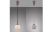 Pendelleuchte Nami, sandfarbig, 1-flammig, inkl. Comfort-Lift Funktion