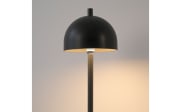 AKKU-Tischleuchte Bellis, schwarz