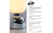 LED-Akkutischleuchte Rudi Schöner Wohnen, chromfarbig, inkl. CCT Funktion