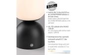 LED-Akkutischleuchte Rudi Schöner Wohnen, schwarz, inkl. CCT Funktion