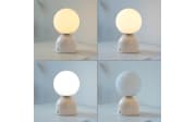 LED-Akkutischleuchte Rudi, sandfarbig, inkl. CCT Funktion