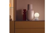 LED-Akkutischleuchte Rudi, sandfarbig, inkl. CCT Funktion