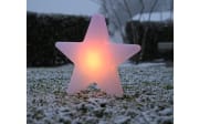 Akku-Tischleuchte Star, weiß, 39,5 cm, inkl. RGBW Farbwechsler