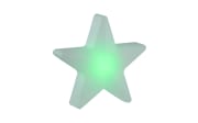 Akku-Tischleuchte Star, weiß, 39,5 cm, inkl. RGBW Farbwechsler