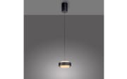 LED-Pendelleuchte Elmo, schwarz