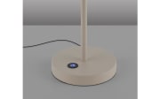 LED-Tischleuchte Elmo, sandfarbig