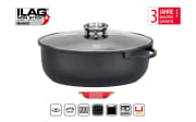 Schmorpfanne Granit Evolution, incl. Glasdeckel, 28 cm