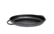 Alugussbräter Alucast, Glas-und Grilldeckel, 38 cm