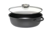 Bräter Alucast, 3tlg, oval, 38cm