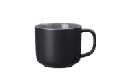 Obere Kaffeetasse Jasper, schwarz/grau, 240 ml