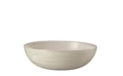 Schale flach Alabastro, weiß, 28 cm