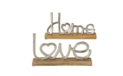 Deko Aufsteller Love/Home
