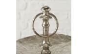 Etagere Saviour, Aluminium, silber, 35 cm