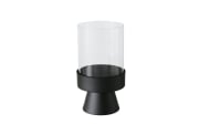 Windlichtset Pallas, schwarz, 2-teilig