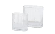 2er-Set Glasvasen Tulpina, transparent