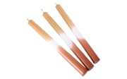 Stabkerzen-3er Set Duo, rot/weiß, 25,5 cm