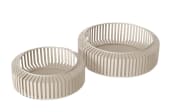 Schalenset Viki, weiß, 2-teilig