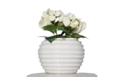 Vase Nanny, weiß, 17 cm