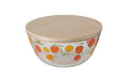 Glasschale Fruits, orange/rot, 23,3 cm