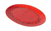Servierplatte Melone, rot/grün