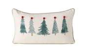 Kissen Carol, beige/grün, 50 x 30 cm