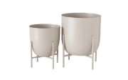 Übertopf-Set Kilana, beige