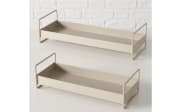 Tablettset Wolga, beige, 2-teilig