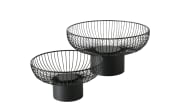 Schalenset Cindy, schwarz, 2-teilig