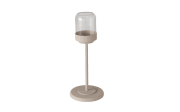 Windlichtset Senza, beige, 3-teilig
