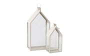 Laternenset Ashley, beige, 2-teilig