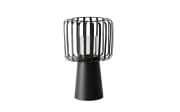 Windlicht Claudio, schwarz, 29 cm 