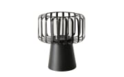 Windlicht Claudio, schwarz, 21 cm 
