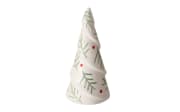 Dekoaufsteller Lorna, weiß, 13 cm