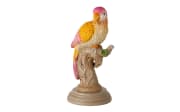 Figur Papagei, mehrfarbig, 20 cm
