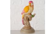Figur Papagei, mehrfarbig, 20 cm