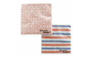 Servietten Azzurro, mehrfarbig, 2er Set