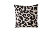 Kissen Leony, braun/schwarz, 45 x 45 cm