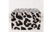 Tischläufer Leony, schwarz/braun, 140 cm