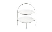 Etagere 2-stufig für Dessertte à table