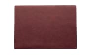 Tischset vegan Leder, rosewood, 46x33cm