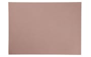 Tischset vegan Leder, clay, 46x33cm