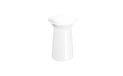 Vase colori, weiß, 11 cm