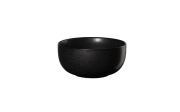 Müslischale coppa kuro, Porzellan, schwarz, 13,5 cm