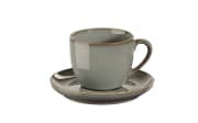 Espressotasse mit Unterteller saisons eucalyptus, 6,7 cm