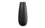 Vase ease, Steingut, black iron, 60 cm