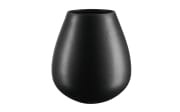 Vase ease, Steingut, black iron, 32 cm