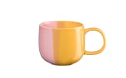Espressotasse Joy, gelb/rosa, 0,09 l