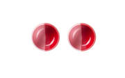 Eierbecher Joy, rot/rosa, 2-teilig