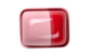 Butterdose Joy, rot/rosa, 6 cm