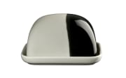 Butterdose Joy, schwarz/grau, 6 cm